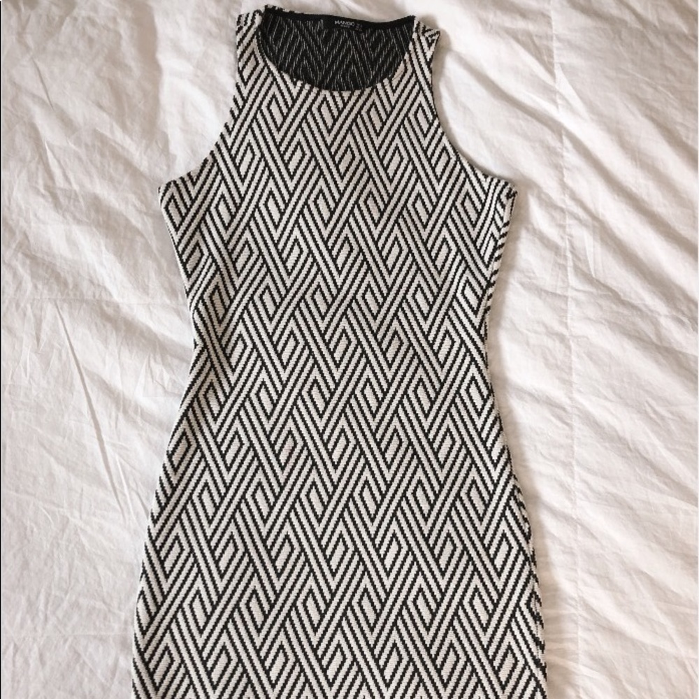 Geometric Print Dress